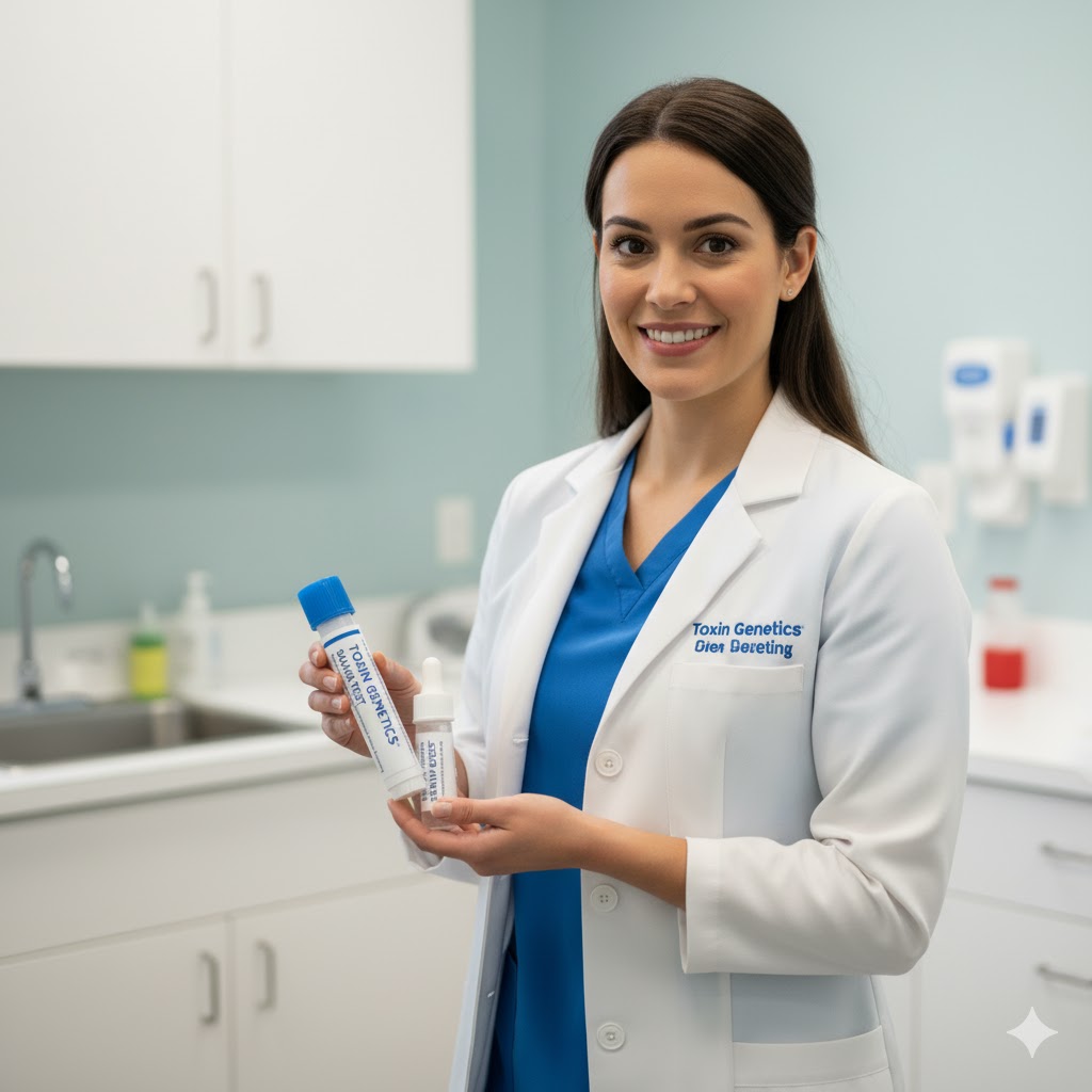 Toxin Genetics Saliva Test at Home service Dubai