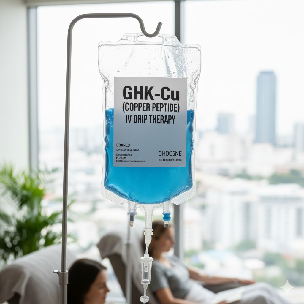 Anti-aging IV therapy Dubai GHK Cu