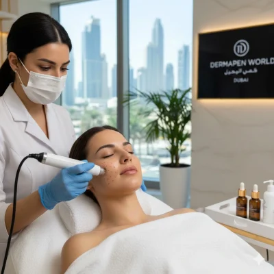 Microneedling for acne scars Dubai
